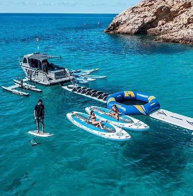 Take Off Ibiza luxury water sports jet ski tours private boat experiences San Antonio Ibiza